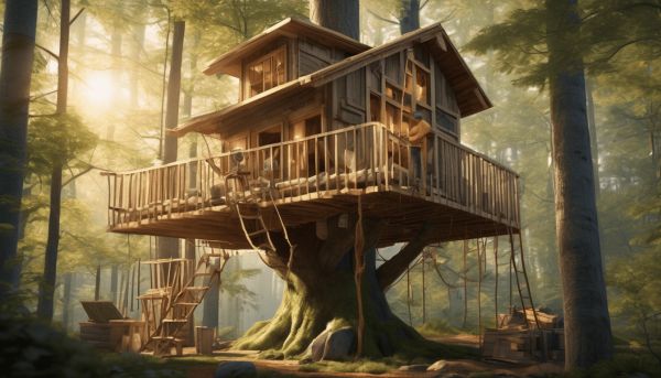 Comment construire une cabane dans les arbres sans faute