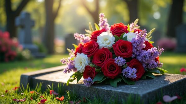Les meilleures fleurs artificielles pour embellir les cimetières