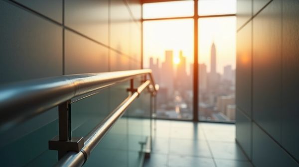Sécuriser un escalier ouvert sans l'alourdir visuellement