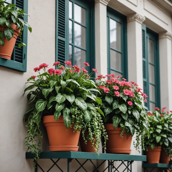 Comment protéger les plantes de balcon des vents forts en hiver ?