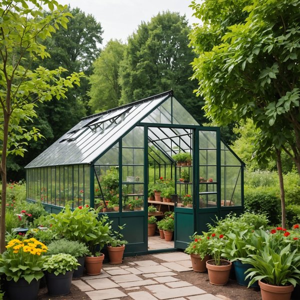 Comment intégrer une serre à un jardin existant pour des cultures toute l'année?